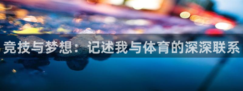 MK体育官网下载是干嘛的公司：竞技与梦想：记述我与体